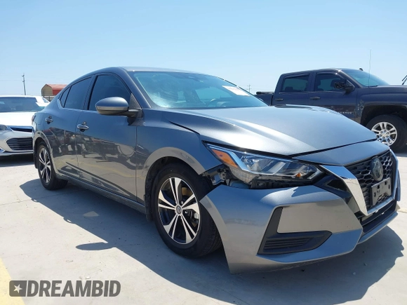 2022 Nissan Sentra SV with VIN 3N1AB8CV3NY299536, listed as a IAAI auction lot 41983027 with 47,279 mi miles and . Bid and sale history available at DreamBid. Image 1.