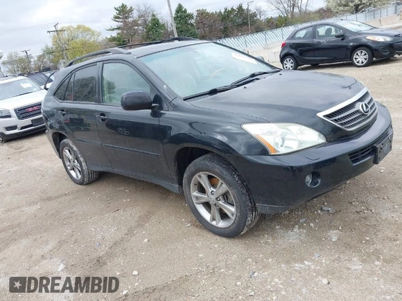 2006 Lexus RX 400h with VIN JTJHW31U562003992, listed as a IAAI auction lot 42088999 with 301,657 mi miles and . Bid and sale history available at DreamBid. Image 1.