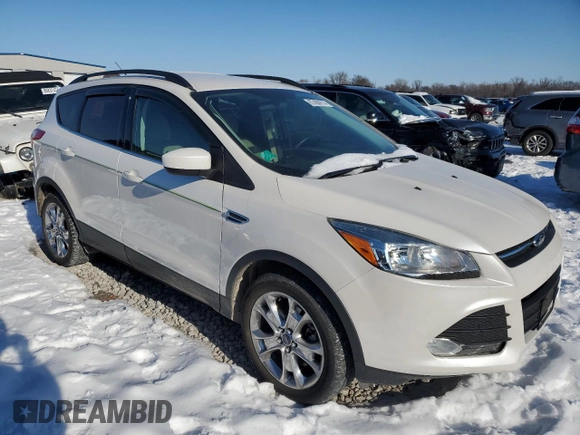 2014 Ford Escape SE with VIN 1FMCU9GX9EUC22928, listed as a Copart auction lot 87408914 with 191,227 mi miles and Salvage Title. Bid and sale history available at carsss.com. Image 4.