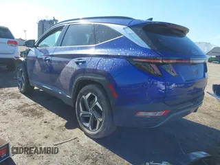 2022 Hyundai Tucson Limited with VIN 5NMJECAE9NH014293, listed as a IAAI auction lot 42042798 with 26,024 mi miles. Bid and sale history available at carsss.com. Image 3.