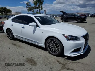 2015 Lexus LS 460 with VIN JTHBL5EF0F5136665, listed as a Copart auction lot 56854765 with 73,875 mi miles and Salvage title. Bid and sale history available at DreamBid. Image 4.