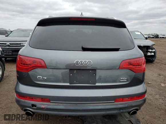 2014 Audi Q7 Premium Plus z VIN WA1LMAFE2ED003874, wystawiony jako Copart lot #50791485 z przebiegiem 65 619 mil mil oraz Szkoda całkowita • Salvage title. Historia ofert i sprzedaży dostępna na DreamBid. Obrazek 6.