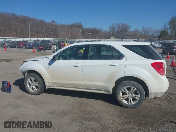 2015 Chevrolet Equinox LS with VIN 2GNALAEK5F1140819, listed as a IAAI auction lot 41806271 with 133,803 mi miles and . Bid and sale history available at DreamBid. Image 14.