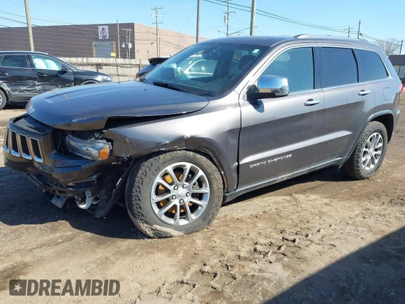 2015 Jeep Grand Cherokee Limited with VIN 1C4RJFBG0FC713456, listed as a IAAI auction lot 41751088 with 55,196 mi miles. Bid and sale history available at carsss.com. Image 20.