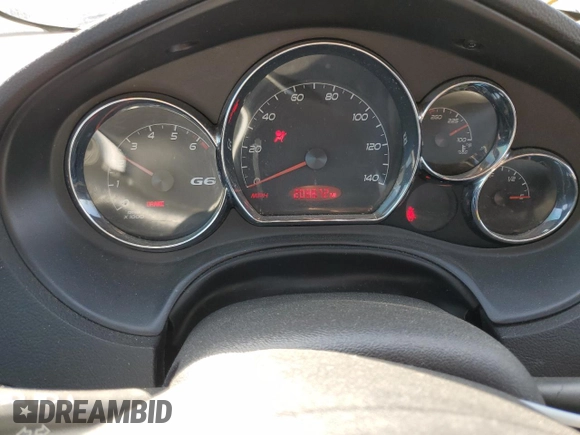 2006 Pontiac G6 6-Cyl with VIN 1G2ZG558764256947, listed as a Copart auction lot 51985735 with 208,872 mi miles and Salvage Title. Bid and sale history available at carsss.com. Image 9.