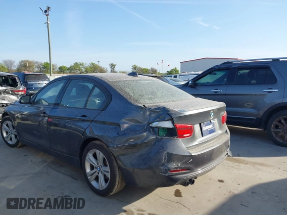 2016 BMW 3 Series 328i with VIN WBA8E9G56GNT82443, listed as a IAAI auction lot 41812424 with 56,965 mi miles. Bid and sale history available at carsss.com. Image 14.