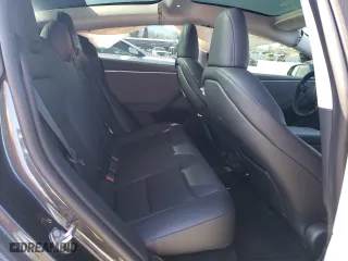 2025 Tesla Model 3 Long Range with VIN 5YJ3E1EA9SF903399, listed as a Copart auction lot 47072015 with 4,770 mi miles and Salvage Title. Bid and sale history available at carsss.com. Image 10.