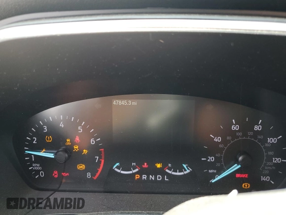 2020 Ford Escape SE with VIN 1FMCU0G63LUC01251, listed as a Copart auction lot 58978395 with 47,845 mi miles and Salvage title. Bid and sale history available at DreamBid. Image 9.