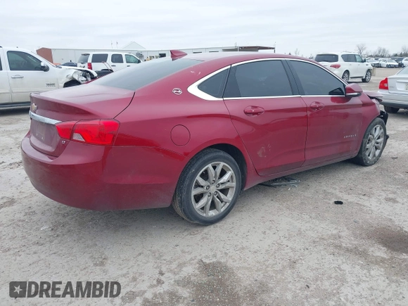 2019 Chevrolet Impala LT with VIN 1G11Z5SA5KU116523, listed as a IAAI auction lot 41609647 with 90,918 mi miles and . Bid and sale history available at DreamBid. Image 4.