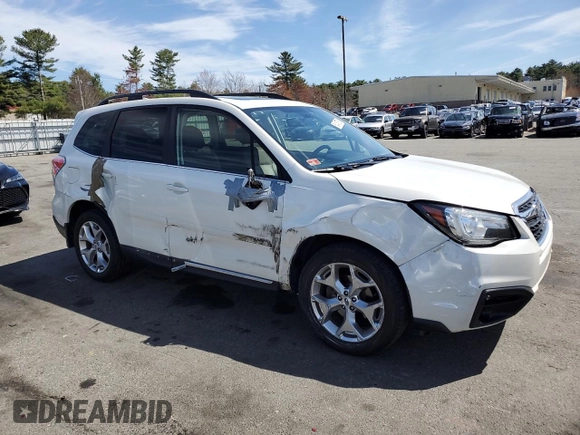 2018 Subaru Forester Touring z VIN JF2SJAWC6JH573079, wystawiony jako Copart lot #54145785 z przebiegiem 74 208 mil mil oraz Szkoda całkowita • Salvage title. Historia ofert i sprzedaży dostępna na DreamBid. Obrazek 4.