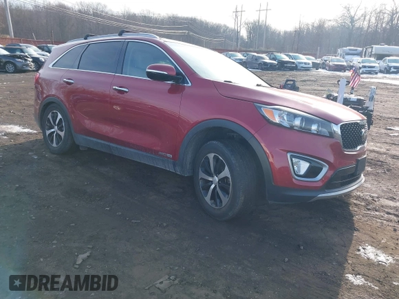 2017 Kia Sorento EX with VIN 5XYPHDA51HG313606, listed as a IAAI auction lot 41203028 with 46 mi miles and . Bid and sale history available at DreamBid. Image 1.
