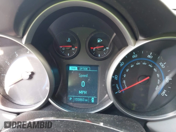 2014 Chevrolet Cruze 1LT with VIN 1G1PC5SB1E7302745, listed as a IAAI auction lot 42142048 with 160,000 mi miles and . Bid and sale history available at DreamBid. Image 7.