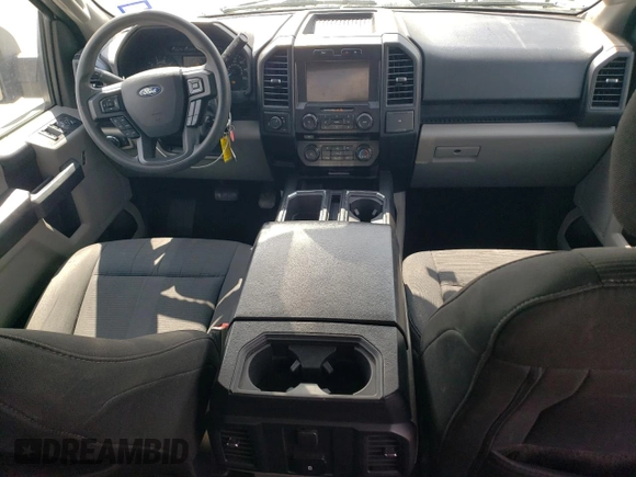 2018 Ford F-150 XL with VIN 1FTEW1C54JKF74723, listed as a Copart auction lot 52547465 with 107,232 mi miles and Salvage title. Bid and sale history available at DreamBid. Image 8.