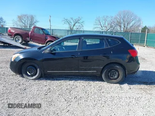 2009 Nissan Rogue S with VIN JN8AS58V09W439399, listed as a IAAI auction lot 41805423 with 217,487 mi miles. Bid and sale history available at carsss.com. Image 14.