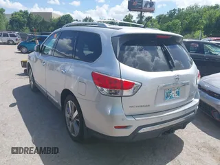 2014 Nissan Pathfinder S with VIN 5N1AR2MM2EC608509, listed as a IAAI auction lot 42583796 with 85,955 mi miles and . Bid and sale history available at DreamBid. Image 3.