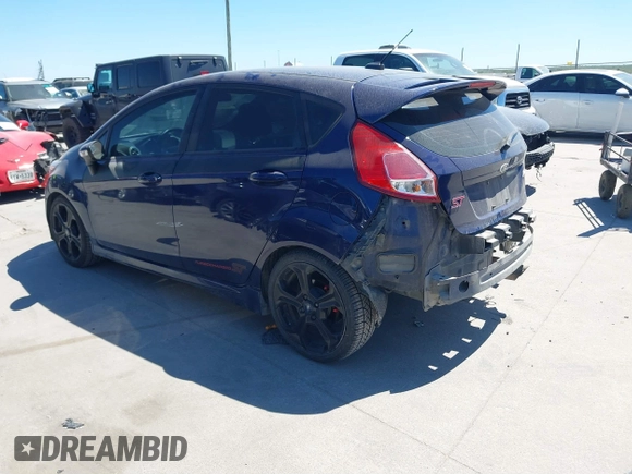 2016 Ford Fiesta ST with VIN 3FADP4GX5GM138993, listed as a IAAI auction lot 41830319 with 110,908 mi miles. Bid and sale history available at carsss.com. Image 3.