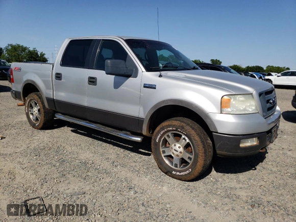 2005 Ford F-150 XLT with VIN 1FTPW14545KC62933, listed as a Copart auction lot 52158555 with 178,756 mi miles and Clean Title. Bid and sale history available at carsss.com. Image 4.