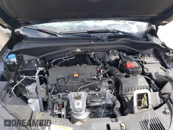 2024 Honda HR-V Sport with VIN 3CZRZ2H54RM775642, listed as a Copart auction lot 57091805 with 18,659 mi miles and Salvage title. Bid and sale history available at DreamBid. Image 12.