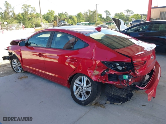 2020 Hyundai Elantra SEL with VIN 5NPD84LF1LH596485, listed as a IAAI auction lot 41914661 with 74,701 mi miles. Bid and sale history available at carsss.com. Image 15.