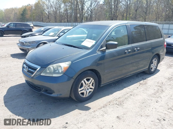 2006 Honda Odyssey LX with VIN 5FNRL38276B074855, listed as a IAAI auction lot 41914975 with 245,881 mi miles. Bid and sale history available at carsss.com. Image 2.