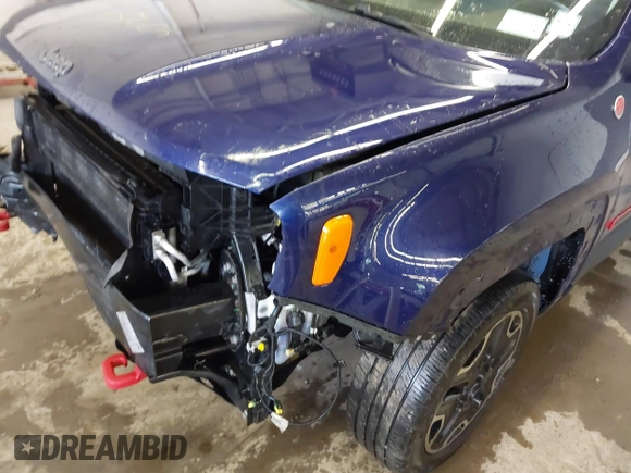 2016 Jeep Renegade Trailhawk with VIN ZACCJBCT0GPD29118, listed as a IAAI auction lot 42406839 with 107,952 mi miles and . Bid and sale history available at DreamBid. Image 18.