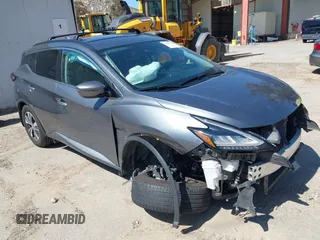 2020 Nissan Murano SV z VIN 5N1AZ2BJ1LN132389, wystawiony jako IAAI lot #41827452 z przebiegiem 39 048 mil mil oraz . Historia ofert i sprzedaży dostępna na DreamBid. Obrazek 1.