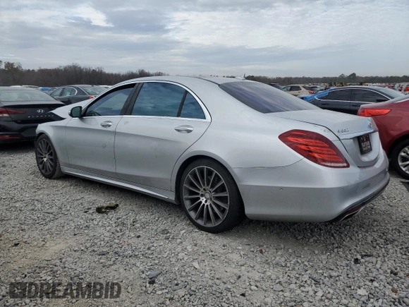 2014 Mercedes-Benz S-Class S 550 with VIN WDDUG8CB4EA008960, listed as a Copart auction lot 79255864 with 0 mi miles and Salvage Title. Bid and sale history available at carsss.com. Image 2.