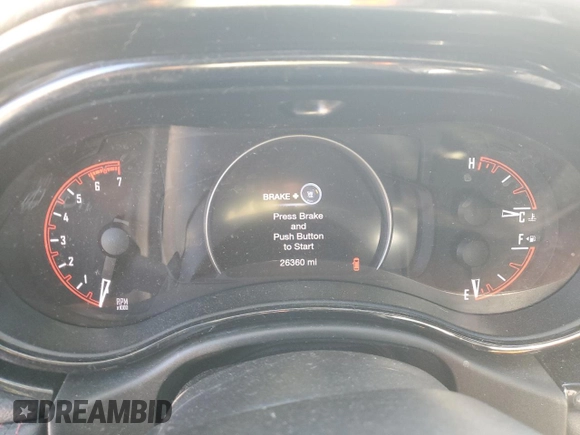 2021 Dodge Durango R/T with VIN 1C4SDJCT6MC723557, listed as a Copart auction lot 41682035 with 26,360 mi miles and Salvage title. Bid and sale history available at DreamBid. Image 9.