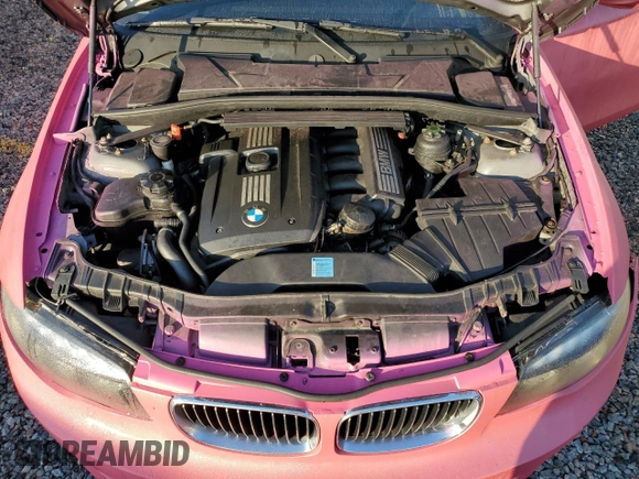 2010 BMW 1 Series 128i with VIN WBAUP9C59AVL89067, listed as a Copart auction lot 43291905 with 165,985 mi miles and Salvage Title. Bid and sale history available at DreamBid. Image 13.