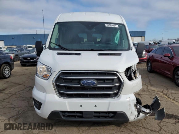 2020 Ford Transit Passenger XL with VIN 1FBAX2CG0LKA66498, listed as a Copart auction lot 82969724 with 94,500 mi miles and Salvage Title. Bid and sale history available at DreamBid. Image 5.