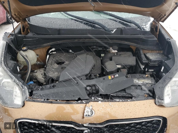 2017 Kia Sportage LX with VIN KNDPMCAC6H7221733, listed as a Copart auction lot 46054735 with Not Provided miles and Non Repairable. Bid and sale history available at DreamBid. Image 12.