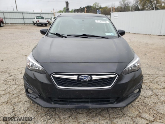 2017 Subaru Impreza Premium with VIN 4S3GKAB69H3609274, listed as a Copart auction lot 51407995 with 88,570 mi miles and Salvage Title. Bid and sale history available at carsss.com. Image 5.
