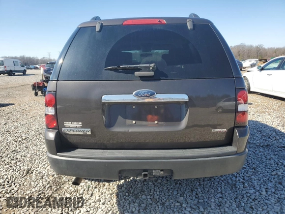 2007 Ford Explorer XLT with VIN 1FMEU63E17UB71553, listed as a Copart auction lot 45673355 with 175,878 mi miles and Salvage Title. Bid and sale history available at carsss.com. Image 6.
