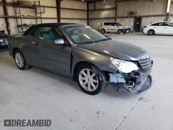 2008 Chrysler Sebring Touring with VIN 1C3LC55RX8N643936, listed as a Copart auction lot 71399594 with 117,486 mi miles and Salvage Title. Bid and sale history available at carsss.com. Image 4.