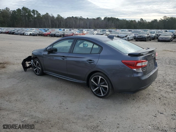 2020 Subaru Impreza Sport with VIN 4S3GKAL6XL3610439, listed as a Copart auction lot 77541023 with 78,075 mi miles and Clean Title. Bid and sale history available at carsss.com. Image 2.