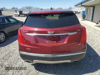 2017 Cadillac XT5 Platinum AWD with VIN 1GYKNFRS9HZ264532, listed as a Copart auction lot 50312375 with 63,623 mi miles and Salvage Title. Bid and sale history available at carsss.com. Image 6.