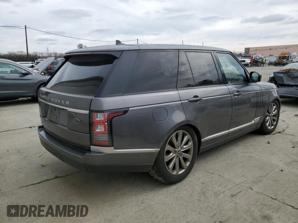 2016 Land Rover Range Rover with VIN SALGR2PF3GA319898, listed as a Copart auction lot 46258185 with 91,912 mi miles and Clean Title. Bid and sale history available at carsss.com. Image 3.