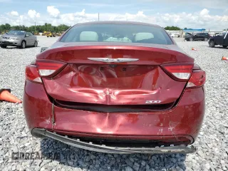 2015 Chrysler 200 Limited with VIN 1C3CCCABXFN676977, listed as a Copart auction lot 61131745 with 99,900 mi miles and Salvage title. Bid and sale history available at DreamBid. Image 6.