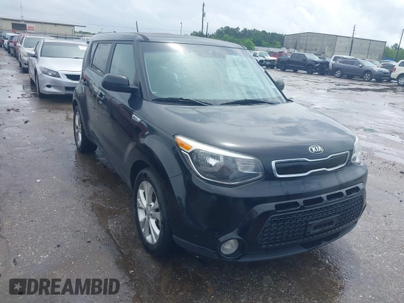 2016 Kia Soul + with VIN KNDJP3A57G7332255, listed as a IAAI auction lot 42111301 with 138,115 mi miles. Bid and sale history available at carsss.com. Image 1.