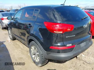 2016 Kia Sportage LX with VIN KNDPB3AC1G7849607, listed as a IAAI auction lot 41909280 with 149,200 mi miles and . Bid and sale history available at DreamBid. Image 3.