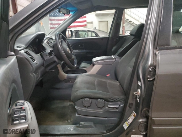 2007 Honda Pilot LX with VIN 2HKYF18177H522934, listed as a Copart auction lot 83069004 with 0 mi miles and Salvage Title. Bid and sale history available at carsss.com. Image 7.
