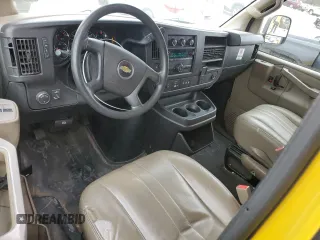 2020 Chevrolet Express Cargo Van with VIN 1GCWGAFP8L1129652, listed as a Copart auction lot 45386515 with 210,632 mi miles and Clean Title. Bid and sale history available at carsss.com. Image 8.