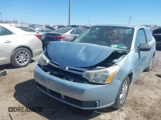 2008 Ford Focus SE with VIN 1FAHP33N28W137186, listed as a IAAI auction lot 41894328 with 150,854 mi miles. Bid and sale history available at carsss.com. Image 12.