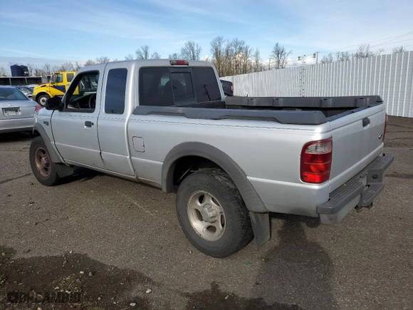 2001 Ford Ranger XL Fleet with VIN 1FTZR15U01TA03575, listed as a Copart auction lot 43755965 with 168,669 mi miles and Salvage Title. Bid and sale history available at carsss.com. Image 2.