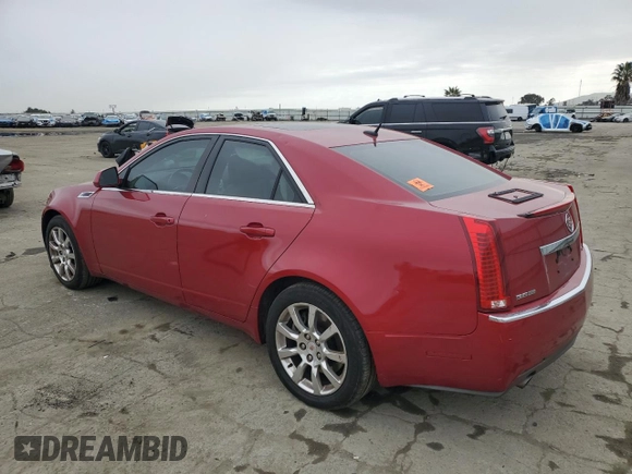 2008 Cadillac CTS RWD w/1SB with VIN 1G6DV57V980166047, listed as a Copart auction lot 45793705 with 157,281 mi miles and Salvage Title. Bid and sale history available at carsss.com. Image 2.