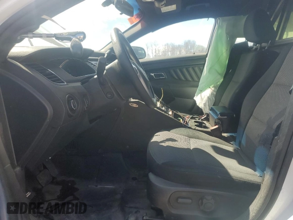 2014 Ford Police Interceptor with VIN 1FAHP2MK2EG148340, listed as a Copart auction lot 50570275 with 55,471 mi miles and Salvage title. Bid and sale history available at DreamBid. Image 7.