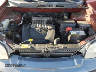 2001 Hyundai Santa Fe GLS with VIN KM8SC83D01U017352, listed as a Copart auction lot 82592024 with 253,442 mi miles and Salvage Title. Bid and sale history available at carsss.com. Image 12.