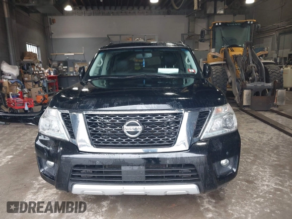 2017 Nissan Armada Platinum z VIN JN8AY2NC3H9502265, wystawiony jako IAAI lot #41816720 z przebiegiem 126 477 mil mil oraz . Historia ofert i sprzedaży dostępna na DreamBid. Obrazek 12.