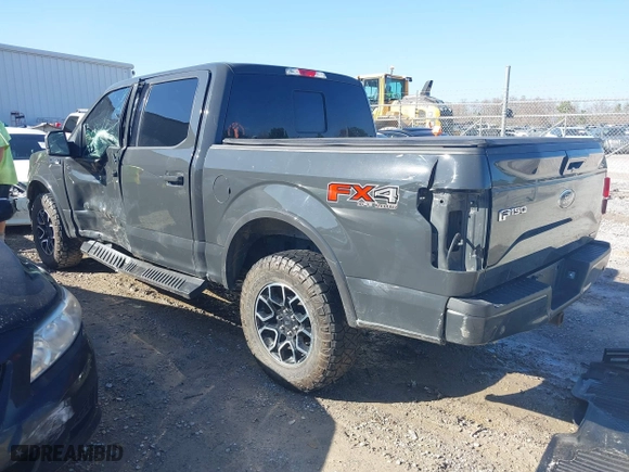 2016 Ford F-150 XLT with VIN 1FTEW1EF2GKE21353, listed as a IAAI auction lot 41209744 with 104,198 mi miles. Bid and sale history available at carsss.com. Image 3.