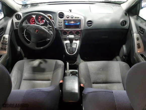 2005 Pontiac Vibe with VIN 5Y2SM66885Z433033, listed as a Copart auction lot 86948454 with 221,953 mi miles and Salvage Title. Bid and sale history available at carsss.com. Image 8.